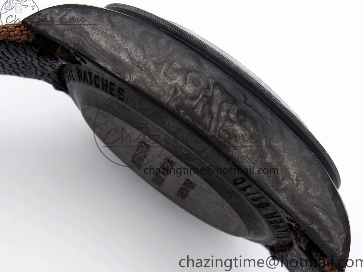 0122 Daytona DIW Carbon SS Case and Bezel DIWF Edition Brown Dial on Brown Nylon Strap A Comfortable 1888